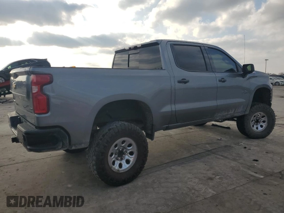 2021 Chevrolet Silverado 1500 LTZ with VIN 3GCUYGED0MG346971, listed as a Copart auction lot 44255635 with 51,534 mi miles and Salvage Title. Bid and sale history available at DreamBid. Image 3.