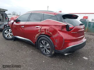 2020 Nissan Murano SV with VIN 5N1AZ2BS4LN131570, listed as a IAAI auction lot 41227597 with 103,991 mi miles. Bid and sale history available at carsss.com. Image 3.