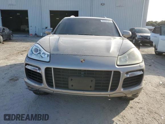 2008 Porsche Cayenne Turbo with VIN WP1AC29P28LA82247, listed as a Copart auction lot 43200365 with 0 mi miles and Clean Title. Bid and sale history available at carsss.com. Image 5.