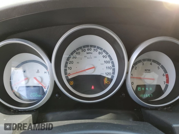 2008 Dodge Grand Caravan SE z VIN 2D8HN44H58R146828, wystawiony jako Copart lot #57417075 z przebiegiem 186 657 mil mil oraz Nie do naprawy • Non repairable. Historia ofert i sprzedaży dostępna na DreamBid. Obrazek 9.