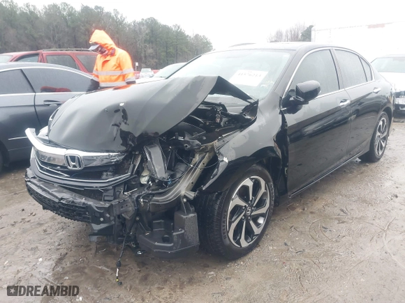 2016 Honda Accord Sedan EX with VIN 1HGCR2F73GA148054, listed as a IAAI auction lot 41576213 with 90,355 mi miles. Bid and sale history available at carsss.com. Image 18.