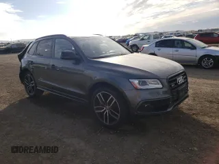 2017 Audi SQ5 Premium Plus with VIN WA1CCAFP9HA079053, listed as a Copart auction lot 70170262 with 0 mi miles. Bid and sale history available at carsss.com. Image 4.