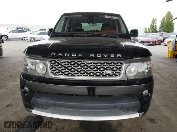 2011 Land Rover Range Rover Sport SC with VIN SALSP2E48BA702441, listed as a Copart auction lot 54228585 with 158,124 mi miles and Salvage Title. Bid and sale history available at carsss.com. Image 5.