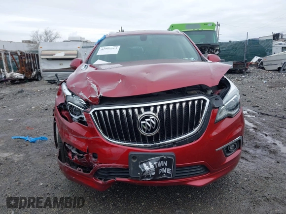 2017 Buick Envision Essence with VIN LRBFXDSA1HD092273, listed as a IAAI auction lot 41961115 with 61,036 mi miles and . Bid and sale history available at carsss.com. Image 11.