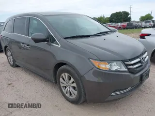 2016 Honda Odyssey EX with VIN 5FNRL5H43GB091540, listed as a IAAI auction lot 41972835 with 84,177 mi miles and . Bid and sale history available at carsss.com. Image 1.