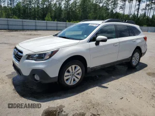 2018 Subaru Outback Premium with VIN 4S4BSAFC7J3360517, listed as a Copart auction lot 60252105 with 77,137 mi miles and Salvage title. Bid and sale history available at DreamBid. Image 1.