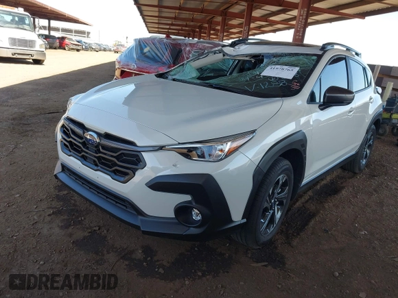 2024 Subaru Crosstrek Premium with VIN JF2GUADC8RH371288, listed as a IAAI auction lot 41978765 with 11,199 mi miles and . Bid and sale history available at DreamBid. Image 17.
