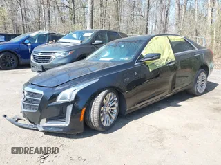 2014 Cadillac CTS Luxury RWD with VIN 1G6AR5SX4E0165254, listed as a IAAI auction lot 41938674 with 54,470 mi miles. Bid and sale history available at carsss.com. Image 16.