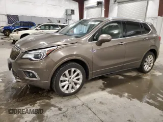 2016 Buick Envision Premium II with VIN LRBFXFSX8GD010358, listed as a Copart auction lot 85170884 with 144,452 mi miles and Salvage Title. Bid and sale history available at carsss.com. Image 1.