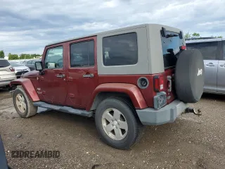 2008 Jeep Wrangler Unlimited Sahara with VIN 1J4GA59128L623399, listed as a Copart auction lot 56524545 with 219,096 mi miles and Clean Title. Bid and sale history available at DreamBid. Image 2.