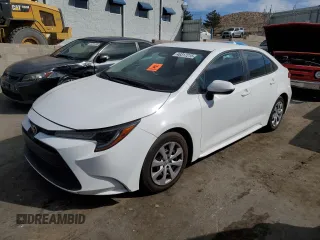 2023 Toyota Corolla LE with VIN 5YFB4MDE3PP014694, listed as a Copart auction lot 46317215 with 0 mi miles and Non Repairable. Bid and sale history available at carsss.com. Image 1.