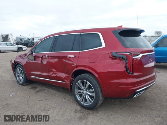2024 Cadillac XT6 FWD Premium Luxury with VIN 1GYKPCRS4RZ753639, listed as a IAAI auction lot 41607025 with 2,743 mi miles. Bid and sale history available at carsss.com. Image 14.