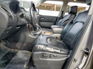 2011 Infiniti QX56 7-passenger with VIN JN8AZ2NFXB9504352, listed as a Copart auction lot 57708865 with Not provided miles and Clean title. Bid and sale history available at DreamBid. Image 7.