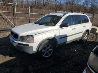 2005 Volvo XC90 with VIN YV1CZ592051169631, listed as a Copart auction lot 50013665 with 0 mi miles and Salvage Title. Bid and sale history available at carsss.com. Image 1.