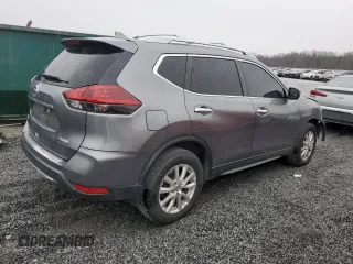 2020 Nissan Rogue S with VIN 5N1AT2MT5LC785707, listed as a Copart auction lot 48551765 with 227,579 mi miles and Salvage Title. Bid and sale history available at carsss.com. Image 3.