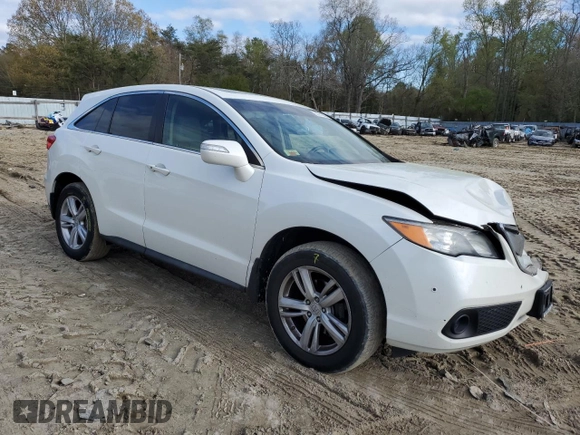 2013 Acura RDX with VIN 5J8TB4H30DL019716, listed as a Copart auction lot 53211935 with 121,075 mi miles and Salvage title. Bid and sale history available at DreamBid. Image 4.
