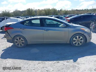 2012 Hyundai Elantra GLS with VIN KMHDH4AE3CU255391, listed as a IAAI auction lot 41833631 with 190,610 mi miles. Bid and sale history available at carsss.com. Image 14.