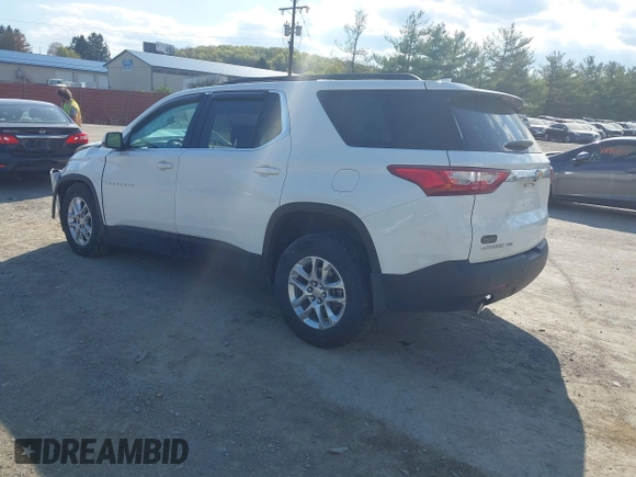 2019 Chevrolet Traverse LT Leather with VIN 1GNEVHKW8KJ197737, listed as a IAAI auction lot 42094562 with 66,831 mi miles. Bid and sale history available at carsss.com. Image 3.