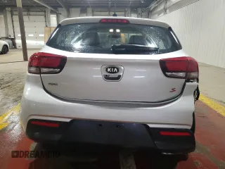 2021 Kia Rio S with VIN 3KPA25AD3ME433290, listed as a Copart auction lot 53537425 with 18,285 mi miles and Salvage Title. Bid and sale history available at DreamBid. Image 6.