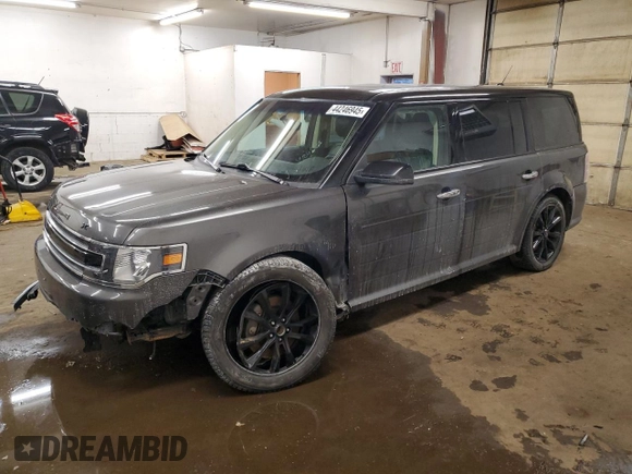 2019 Ford Flex SEL with VIN 2FMHK6C87KBA12337, listed as a Copart auction lot 44246945 with 104,141 mi miles and Salvage Title. Bid and sale history available at carsss.com. Image 1.