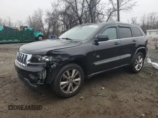 2011 Jeep Grand Cherokee 70th Anniversary with VIN 1J4RR4GT3BC675003, listed as a Copart auction lot 85105224 with 184,430 mi miles and Salvage Title. Bid and sale history available at carsss.com. Image 1.