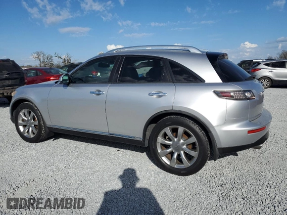 2008 Infiniti FX z VIN JNRAS08UX8X100115, wystawiony jako Copart lot #45333115 z przebiegiem 264 812 mil mil oraz Czysty tytuł • Clean title. Historia ofert i sprzedaży dostępna na DreamBid. Obrazek 2.