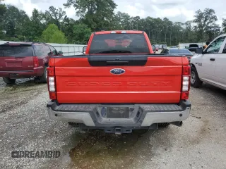 2022 Ford F-250 XL with VIN 1FT7X2A65NED39601, listed as a Copart auction lot 62040794 with 78,644 mi miles and Salvage title. Bid and sale history available at DreamBid. Image 6.