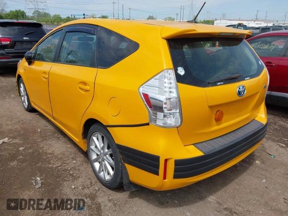 2014 Toyota Prius Two with VIN JTDZN3EU6EJ006859, listed as a IAAI auction lot 42111440 with 445,042 mi miles and . Bid and sale history available at DreamBid. Image 3.