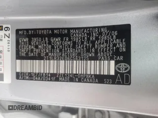 2006 Toyota Matrix STD z VIN 2T1LR32E06C563125, wystawiony jako Copart lot #55683475 z przebiegiem 174 891 mil mil oraz Tytuł czysty. Historia ofert i sprzedaży dostępna na DreamBid. Obrazek 12.