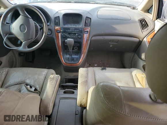 2000 Lexus RX 300 with VIN JT6HF10U9Y0138004, listed as a Copart auction lot 69273974 with 0 mi miles and Salvage Title. Bid and sale history available at carsss.com. Image 8.