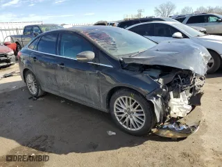 2012 Ford Focus SEL with VIN 1FAHP3H28CL416344, listed as a Copart auction lot 46628675 with 140,273 mi miles and Salvage Title. Bid and sale history available at carsss.com. Image 4.