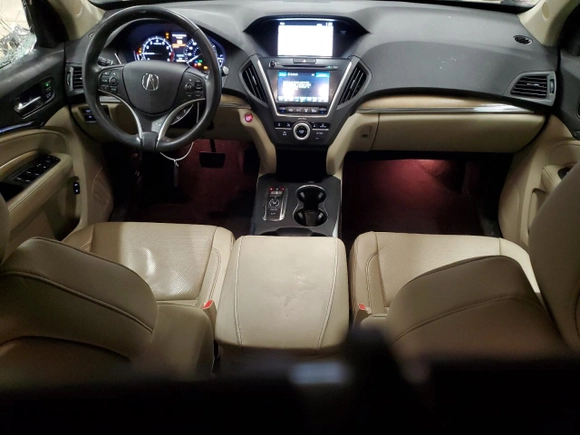 2020 Acura MDX w/Technology Pkg with VIN 5J8YD4H5XLL056644, listed as a Copart auction lot 53098925 with 28,013 mi miles and Salvage Title. Bid and sale history available at carsss.com. Image 8.