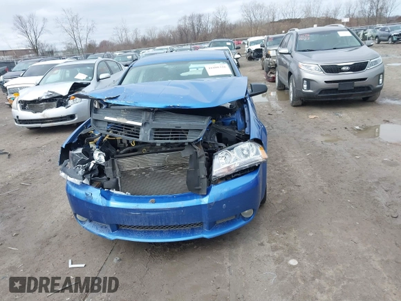 2008 Dodge Avenger R/T with VIN 1B3LC76M68N614347, listed as a IAAI auction lot 41808326 with 174,398 mi miles and . Bid and sale history available at DreamBid. Image 12.