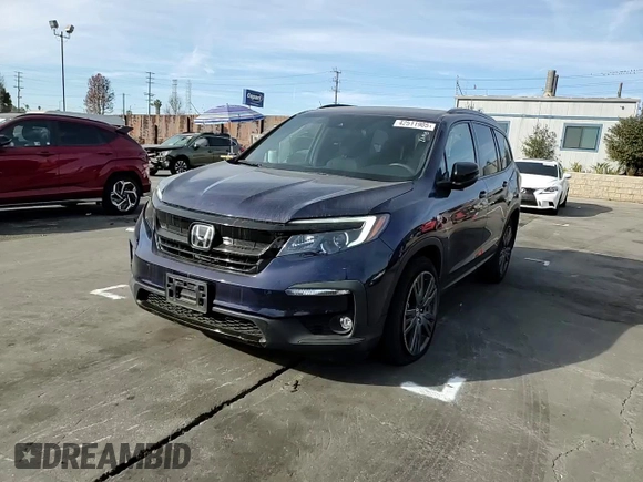 2022 Honda Pilot Sport with VIN 5FNYF6H32NB032847, listed as a Copart auction lot 42511905 with 28,420 mi miles and Salvage Title. Bid and sale history available at carsss.com. Image 11.
