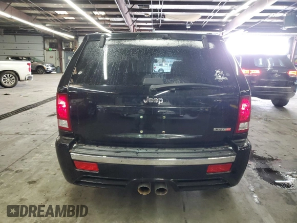 2008 Jeep Grand Cherokee SRT-8 with VIN 1J8HR78378C168740, listed as a Copart auction lot 87053654 with 139,760 mi miles and Salvage Title. Bid and sale history available at carsss.com. Image 6.