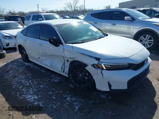 2025 Honda Civic Sport with VIN 2HGFE2F50SH514604, listed as a IAAI auction lot 41585374 with 2,064 mi miles and . Bid and sale history available at DreamBid. Image 1.