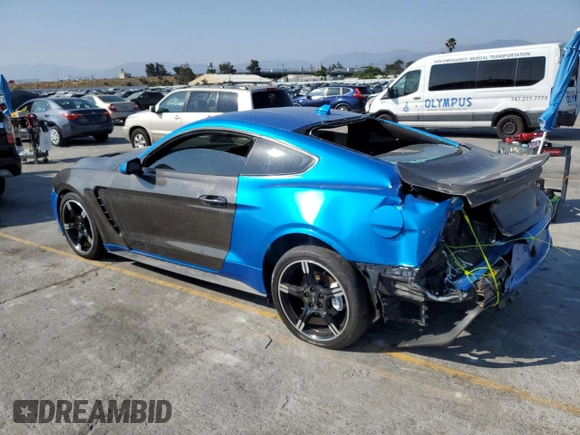 2021 Ford Mustang GT with VIN 1FA6P8CF6M5156028, listed as a Copart auction lot 59390225 with 34,824 mi miles and Non repairable. Bid and sale history available at DreamBid. Image 2.