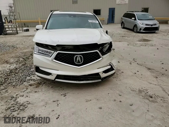 2019 Acura MDX with VIN 5J8YD4H36KL036940, listed as a Copart auction lot 47682395 with 0 mi miles and Salvage Title. Bid and sale history available at carsss.com. Image 12.