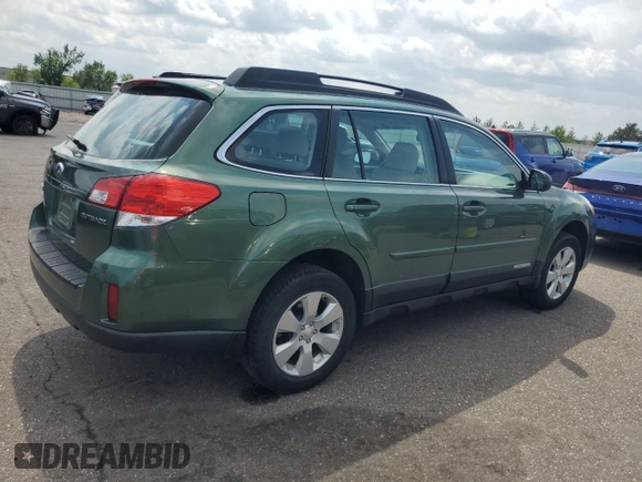 2012 Subaru Outback 2.5i with VIN 4S4BRCACXC3250904, listed as a Copart auction lot 59525945 with 169,944 mi miles and Salvage title. Bid and sale history available at DreamBid. Image 3.