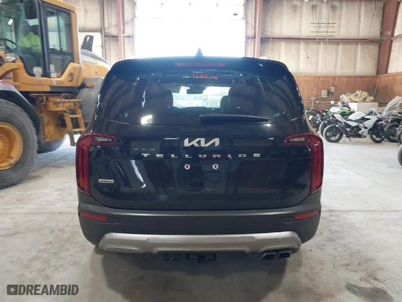 2022 Kia Telluride SX with VIN 5XYP5DHC8NG199158, listed as a IAAI auction lot 41768224 with 53,160 mi miles. Bid and sale history available at carsss.com. Image 16.