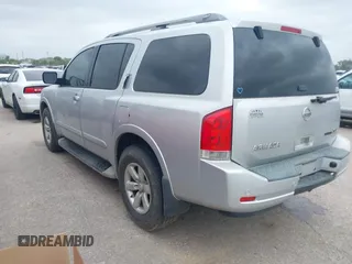 2010 Nissan Armada SE z VIN 5N1BA0ND2AN606062, wystawiony jako IAAI lot #41970658 z przebiegiem 210 541 mil mil oraz . Historia ofert i sprzedaży dostępna na DreamBid. Obrazek 3.