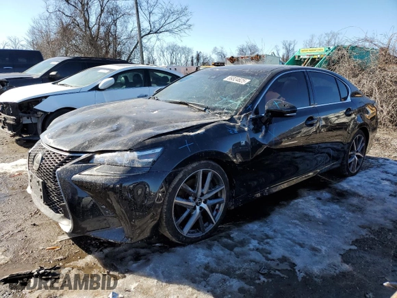 2016 Lexus GS 350 with VIN JTHBZ1BL6GA005055, listed as a Copart auction lot 89324625 with 97,112 mi miles and Salvage Title. Bid and sale history available at carsss.com. Image 1.