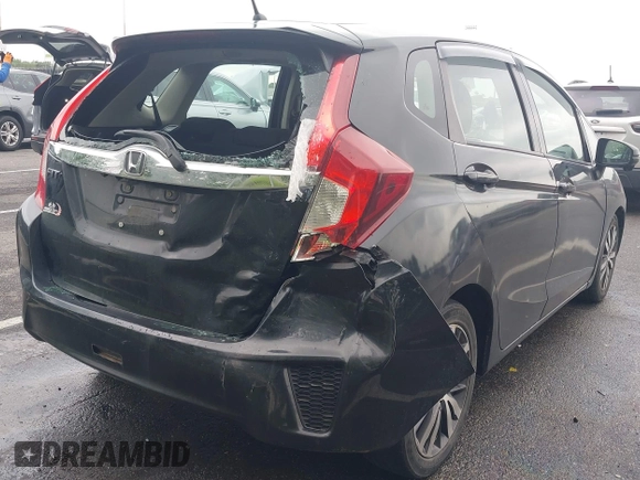 2015 Honda Fit EX-L z VIN 3HGGK5H81FM778816, wystawiony jako IAAI lot #42376942 z przebiegiem 155 374 mil mil oraz . Historia ofert i sprzedaży dostępna na DreamBid. Obrazek 4.