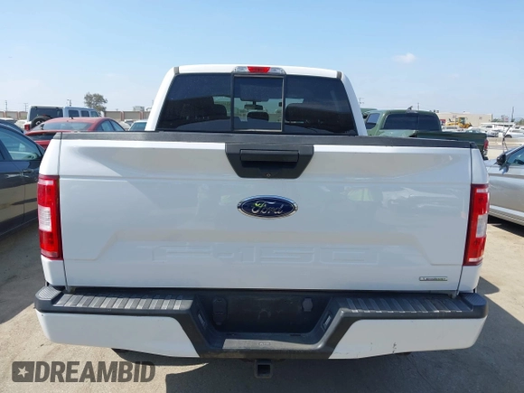 2019 Ford F-150 XL with VIN 1FTEW1EP1KKD58344, listed as a IAAI auction lot 42574848 with 54,133 mi miles and . Bid and sale history available at DreamBid. Image 16.