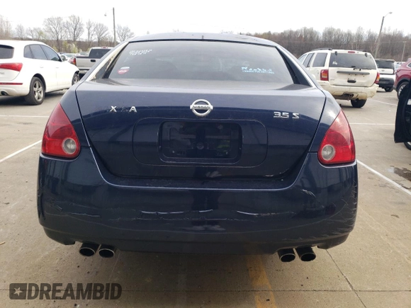 2004 Nissan Maxima SL with VIN 1N4BA41E74C920810, listed as a Copart auction lot 51004075 with 201,518 mi miles and Salvage Title. Bid and sale history available at DreamBid. Image 6.