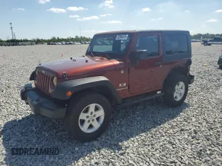 2007 Jeep Wrangler X with VIN 1J4FA24147L192581, listed as a Copart auction lot 52994575 with 206,380 mi miles and Salvage Title. Bid and sale history available at carsss.com. Image 1.