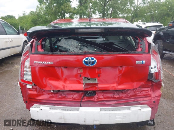 2015 Toyota Prius Four z VIN JTDKN3DU1F1972833, wystawiony jako IAAI lot #42296650 z przebiegiem 153 953 mil mil oraz . Historia ofert i sprzedaży dostępna na DreamBid. Obrazek 17.