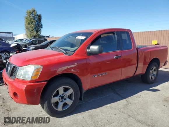 2008 Nissan Titan SE with VIN 1N6AA06A78N317304, listed as a Copart auction lot 85578924 with 201,127 mi miles and Salvage Title. Bid and sale history available at carsss.com. Image 1.