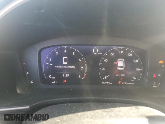 2022 Honda Civic Touring z VIN 2HGFE1F99NH301331, wystawiony jako Copart lot #57138065 z przebiegiem 77 788 mil mil oraz Szkoda całkowita • Salvage title. Historia ofert i sprzedaży dostępna na DreamBid. Obrazek 9.