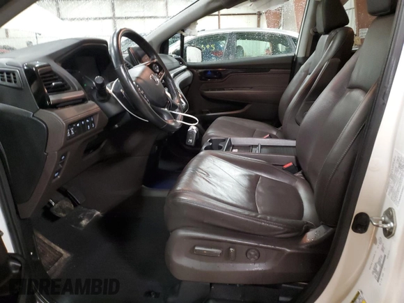 2019 Honda Odyssey Touring with VIN 5FNRL6H87KB506697, listed as a Copart auction lot 47406595 with 65,265 mi miles and Clean Title. Bid and sale history available at carsss.com. Image 7.